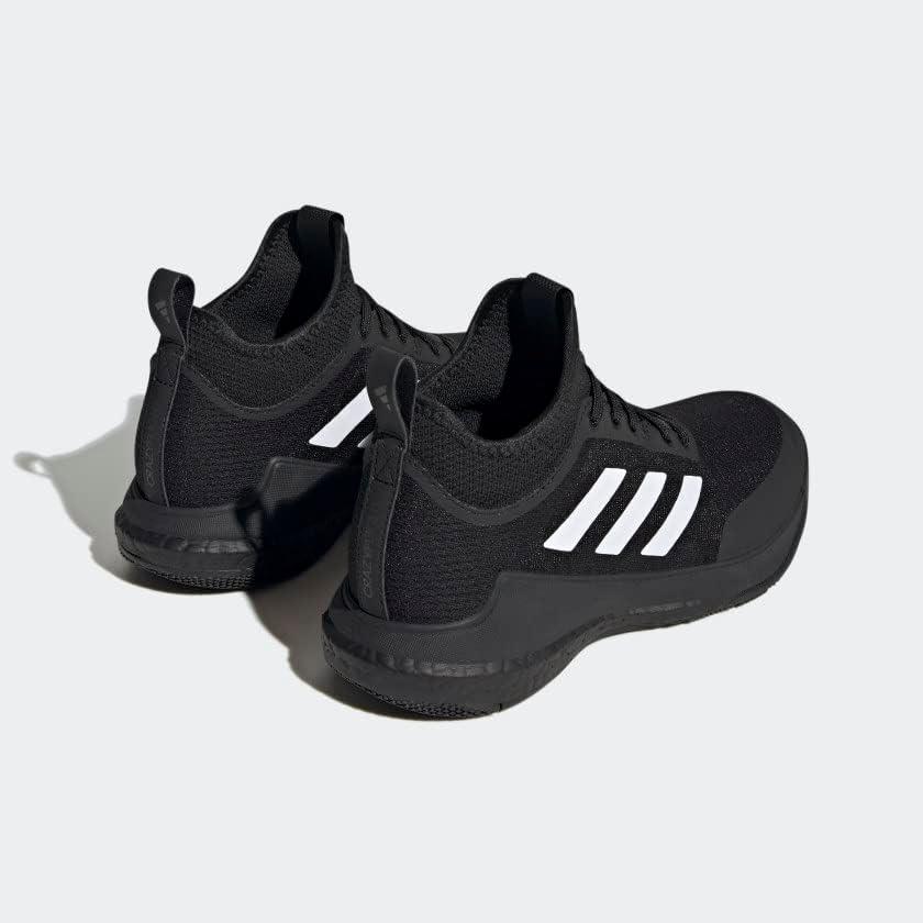 imageadidas Womens Crazyflight Volleyball SneakersBlackWhiteCarbon