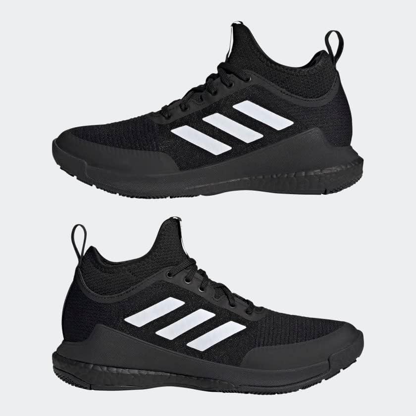 imageadidas Womens Crazyflight Volleyball SneakersBlackWhiteCarbon