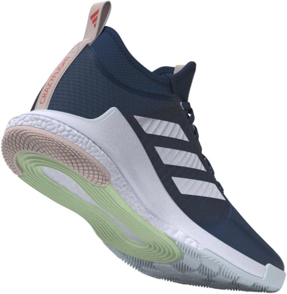 imageadidas Womens Crazyflight Volleyball SneakersPreloved InkWhiteSky Tint