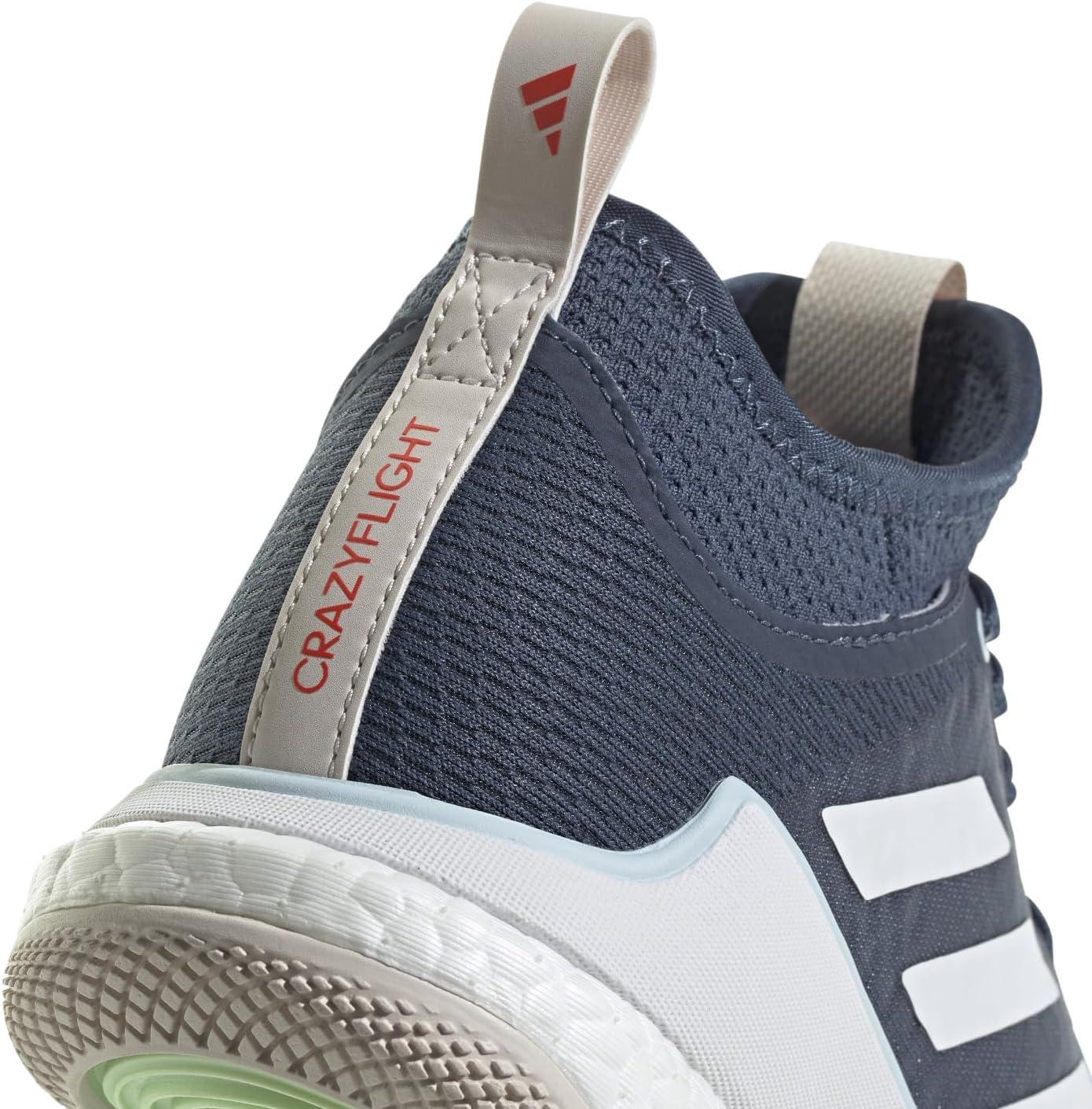 imageadidas Womens Crazyflight Volleyball SneakersPreloved InkWhiteSky Tint