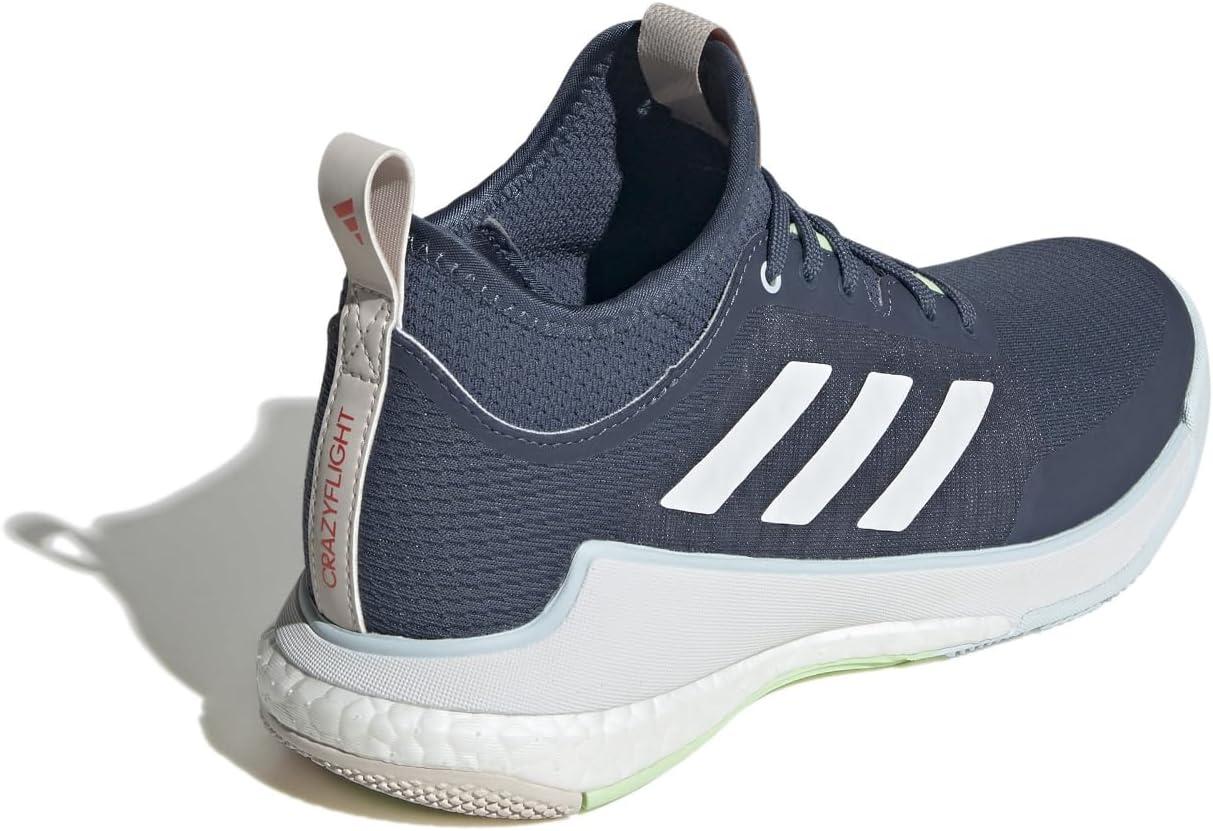 imageadidas Womens Crazyflight Volleyball SneakersPreloved InkWhiteSky Tint