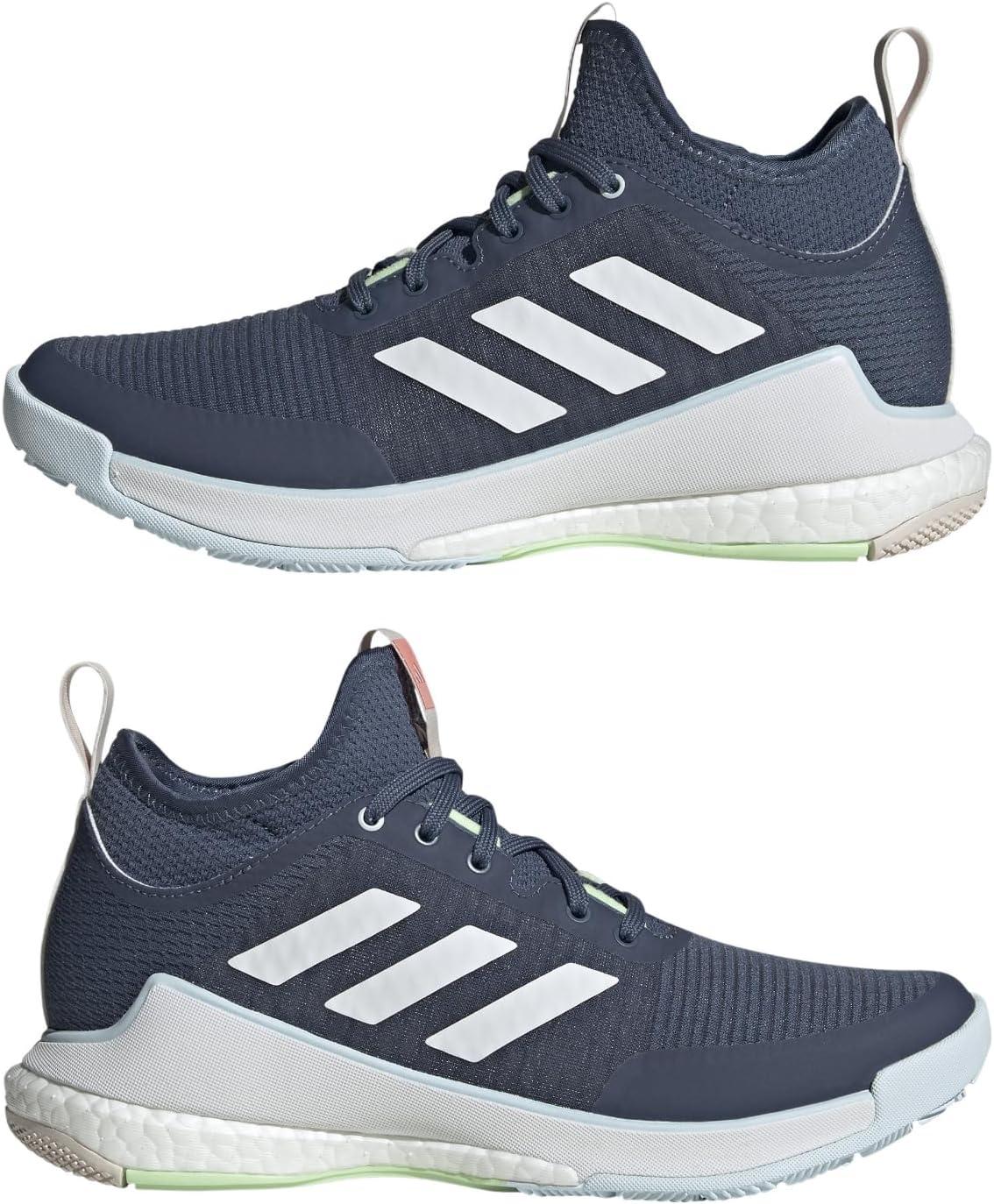 imageadidas Womens Crazyflight Volleyball SneakersPreloved InkWhiteSky Tint