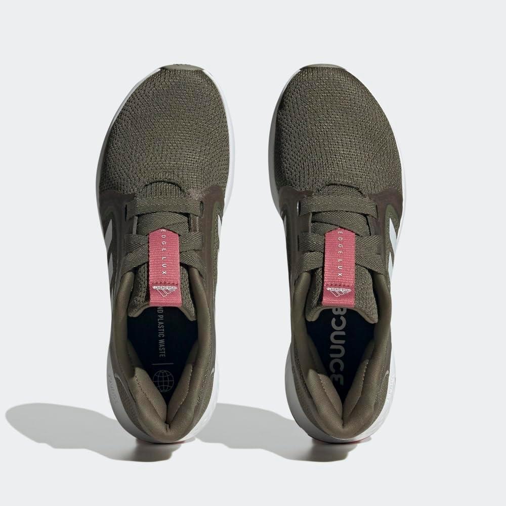 imageadidas Womens Edge Lux 5Olive StrataWhitePink Strata