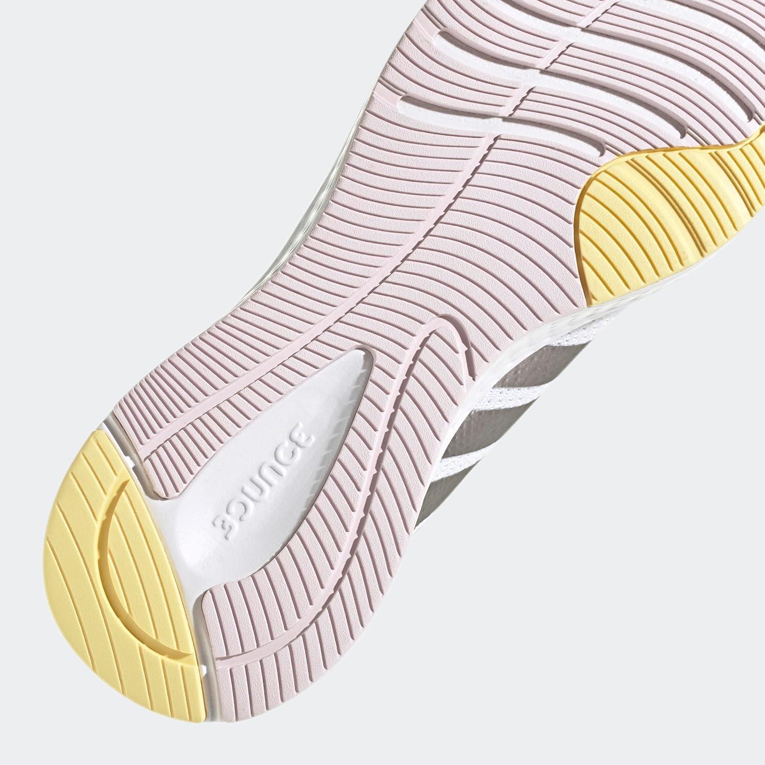 imageadidas Womens Edge Lux 5WhiteCoffee MetallicAlmost Yellow