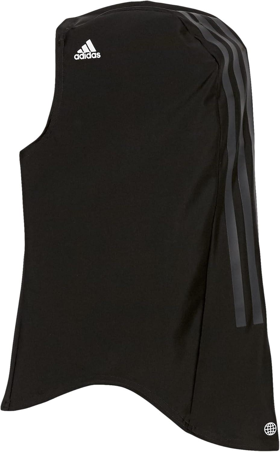 imageadidas Womens Standard Primeblue Swim HijabBlackWhite