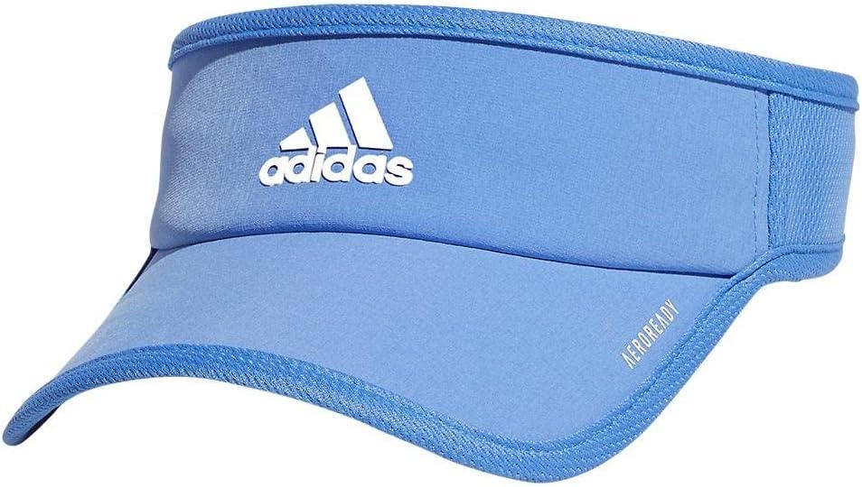 imageadidas Womens Superlite Sport Performance Visor for sun protection and outdoor activityBlue FusionWhite