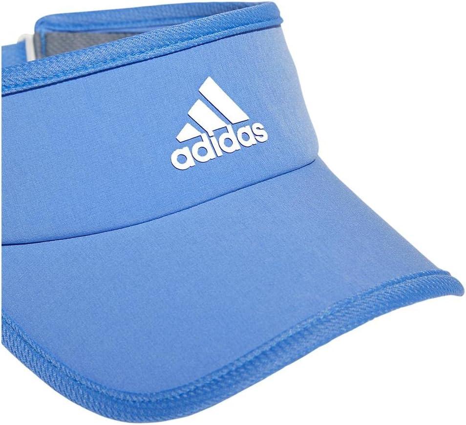 imageadidas Womens Superlite Sport Performance Visor for sun protection and outdoor activityBlue FusionWhite