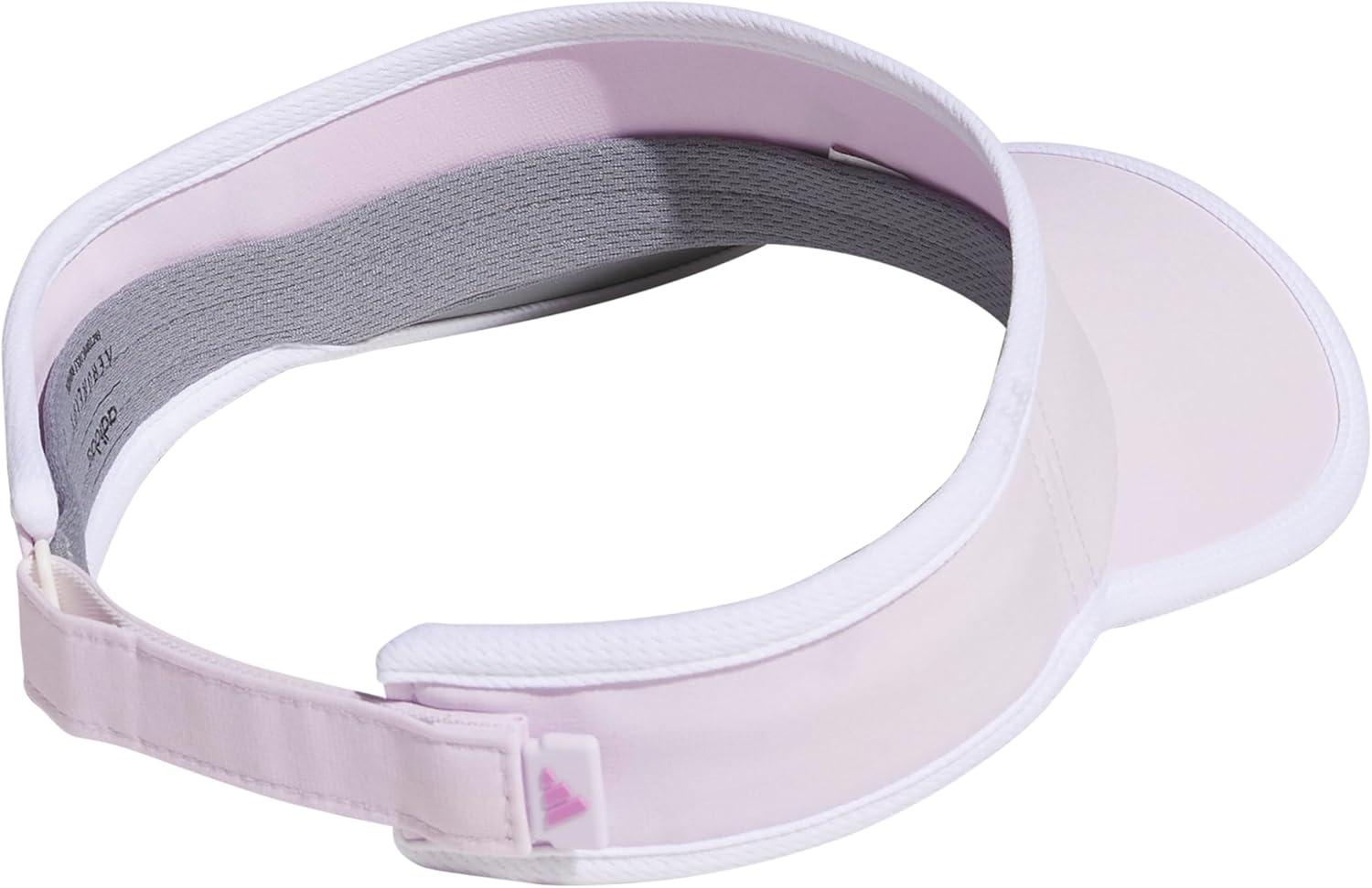 imageadidas Womens Superlite Sport Performance Visor for sun protection and outdoor activityIce LavenderPreloved PurpleWhite