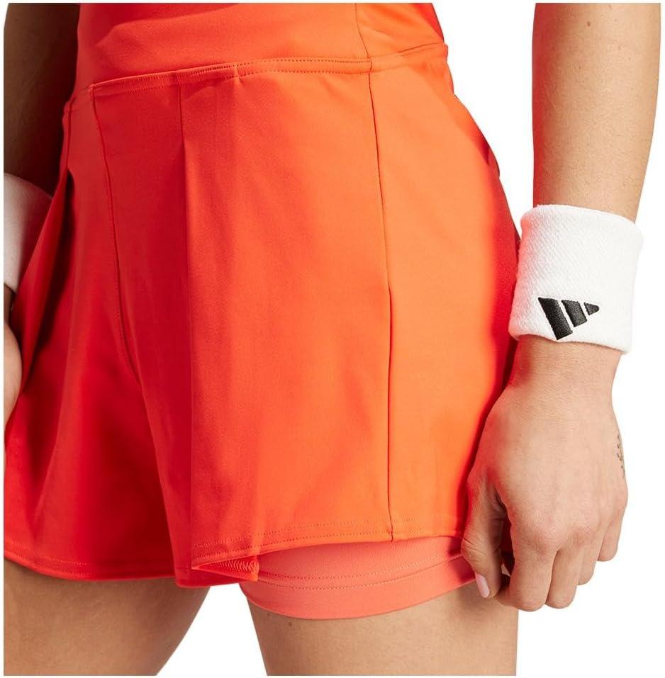 imageadidas Womens Tennis Match ShortsBright RedPreloved Scarlet