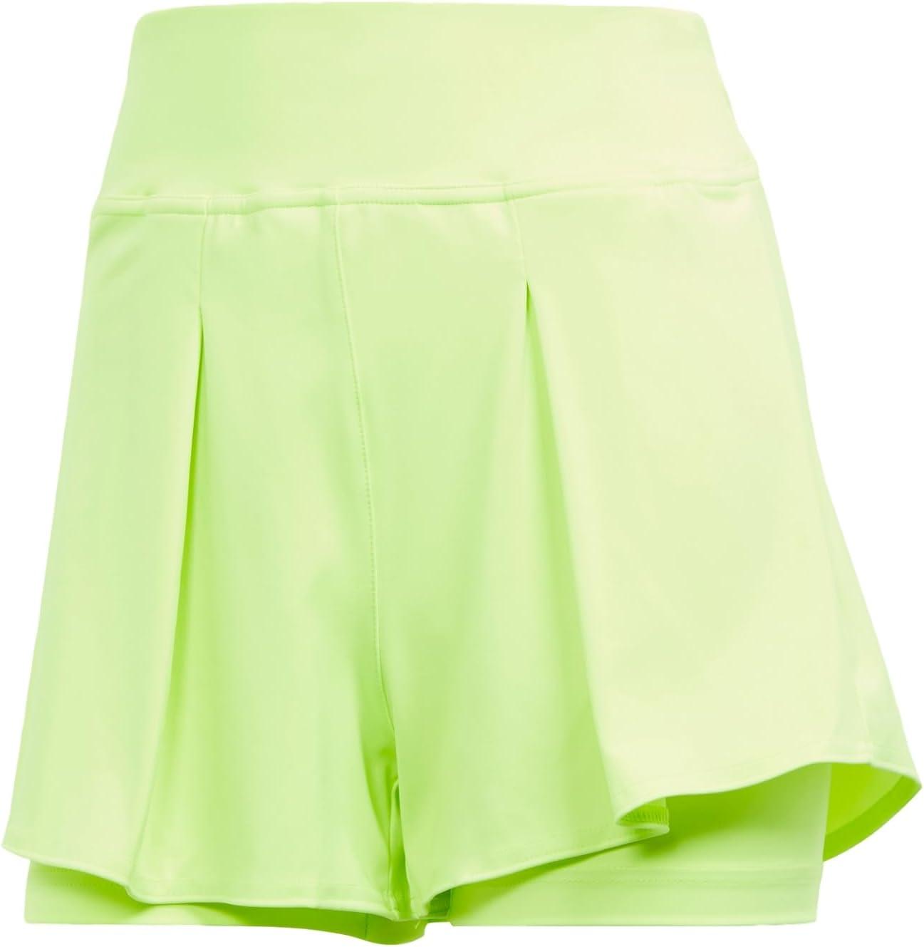 imageadidas Womens Tennis Match ShortsLucid Lemon