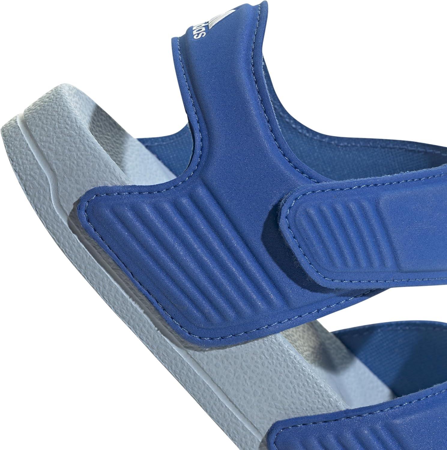 imageadidas unisexchild AdiletteSlide SandalBright RoyalWhiteClear Sky