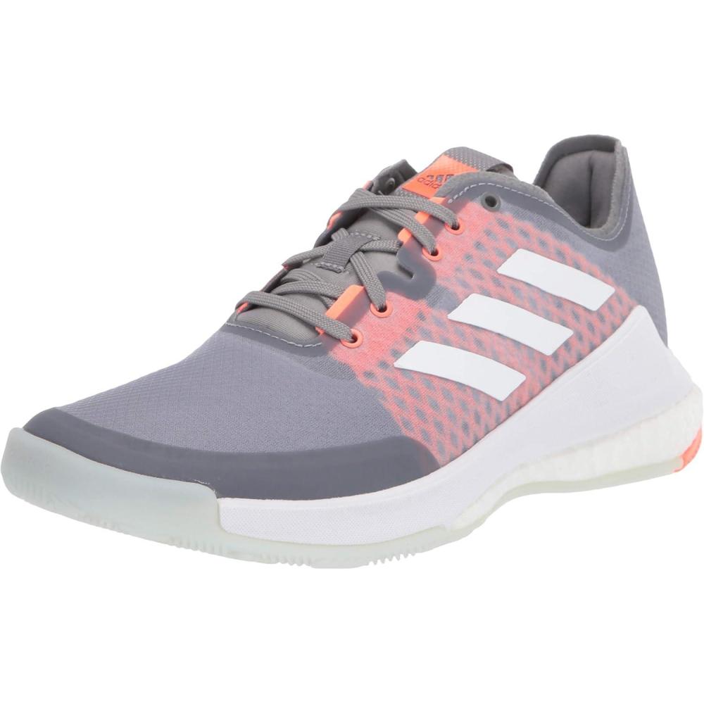 imageadidas Mens CrazyflightTrack and Field ShoeGrey