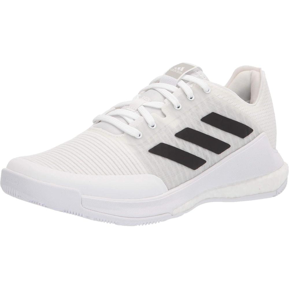 imageadidas Womens Crazyflight Volleyball ShoesWhiteBlackGrey