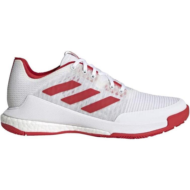 imageadidas Womens Crazyflight Volleyball ShoesWhiteTeam College RedWhite
