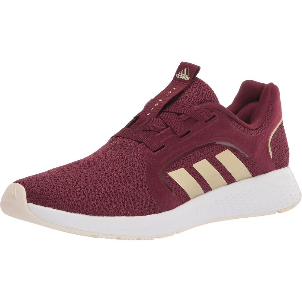 imageadidas Womens Edge Lux 5Shadow RedSandy Beige MetallicWonder White