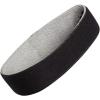 imageAdidas UnisexAdult Interval Reversible Elastic Sweat Headband for Men and Women DiscontinuedBlackWhiteAluminum 2