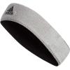 imageAdidas UnisexAdult Interval Reversible Elastic Sweat Headband for Men and Women DiscontinuedBlackWhiteAluminum 2