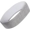 imageAdidas UnisexAdult Interval Reversible Elastic Sweat Headband for Men and Women DiscontinuedHeather Light GreyWhite