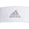 imageAdidas UnisexAdult Interval Reversible Elastic Sweat Headband for Men and Women DiscontinuedHeather Light GreyWhite