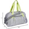 imageadidas Graphic Duffel BagJersey GreyPulse Lime GreenOnix Grey