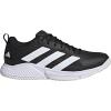 imageadidas Mens Court Team Bounce 20 Indoor ShoeBlackWhiteBlack