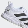 imageadidas Mens Court Team Bounce 20 Indoor ShoeCloud White Core Black Cloud White