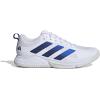 imageadidas Mens Court Team Bounce 20 Indoor ShoeFtwr White Team Royal Blue Ftwr White
