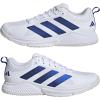imageadidas Mens Court Team Bounce 20 Indoor ShoeFtwr White Team Royal Blue Ftwr White