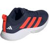 imageadidas Mens Court Team Bounce 20 Indoor ShoeTeam Navy Blue 2 Solar Red Ftwr White