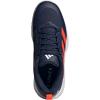 imageadidas Mens Court Team Bounce 20 Indoor ShoeTeam Navy Blue 2 Solar Red Ftwr White