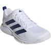 imageadidas Mens Court Team Bounce 20 Indoor ShoeWhiteTeam Royal BlueWhite