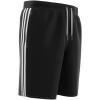 imageadidas Mens Standard 3Stripes Classics Length Swim ShortsBlackWhite