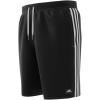 imageadidas Mens Standard 3Stripes Classics Length Swim ShortsBlackWhite