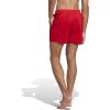 imageadidas Mens Standard Length Solid Swim ShortsBetter Scarlet