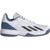 imageadidas UnisexChild Courtflash SneakersSneakerWhiteBlackCrew Blue