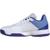 imageadidas UnisexChild Courtflash SneakersSneakerWhitePulse MintLucid Blue