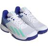 imageadidas UnisexChild Courtflash SneakersSneakerWhitePulse MintLucid Blue