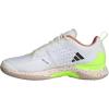 imageadidas Womens Avacourt Tennis ShoeWhiteCore BlackLucid Lemon