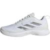imageadidas Womens Avacourt Tennis ShoeWhiteSilver MetallicWhite