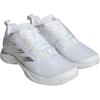 imageadidas Womens Avacourt Tennis ShoeWhiteSilver MetallicWhite