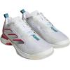 imageadidas Womens Avacourt Tennis ShoeWhiteTaupe Metallic