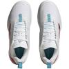 imageadidas Womens Avacourt Tennis ShoeWhiteTaupe Metallic