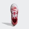 imageadidas Womens Crazyflight Volleyball ShoesCloud White Silver Metallic Vivid Re
