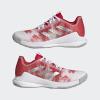 imageadidas Womens Crazyflight Volleyball ShoesCloud White Silver Metallic Vivid Re