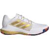 imageadidas Womens Crazyflight Volleyball ShoesCloud WhiteGold MetallicCloud Whit