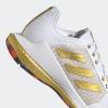 imageadidas Womens Crazyflight Volleyball ShoesCloud WhiteGold MetallicCloud Whit