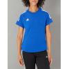 imageadidas Womens Hi Low Jersey Short SleeveTeam Royal BlueWhite