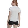 imageadidas Womens Hi Low Jersey Short SleeveWhiteTeam Light Grey