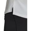 imageadidas Womens Hi Low Jersey Short SleeveWhiteTeam Light Grey