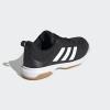 imageadidas Womens Ligra 7 Indoor Court ShoeBlackWhiteBlack